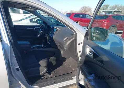 2019 Nissan Pathfinder Sv из США, поврежденный, VIN 5N1DR2MN3KC624770